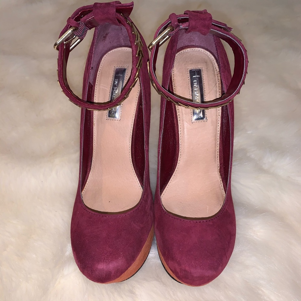 H by Halston Elsie Multi Kidsuede Pumps - Picture 2 of 8